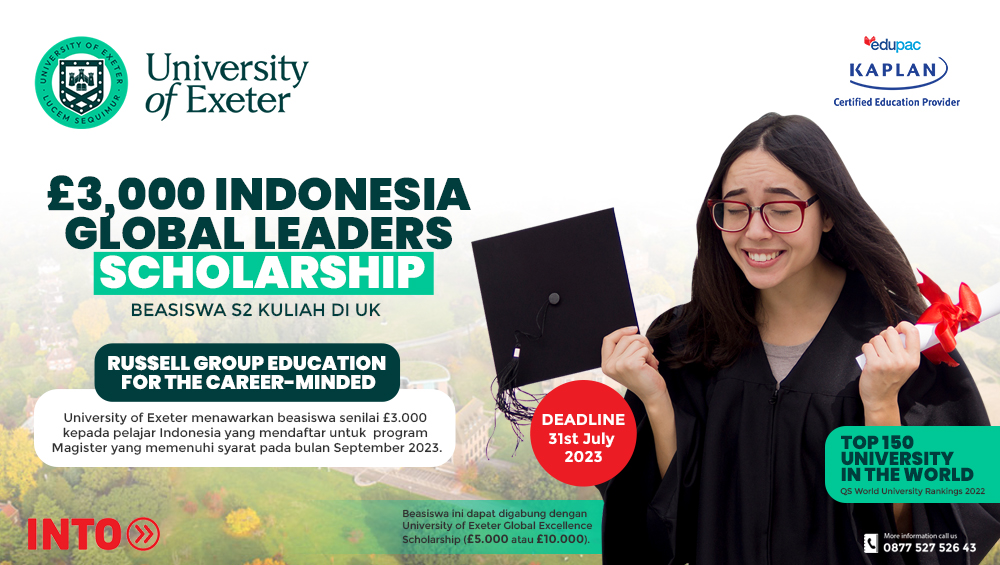 beasiswa-university-of-exeter-indonesia-global-leaders-scholarship